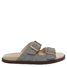 Brunello Cucinelli Flat shoes Grey