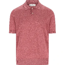 Brunello Cucinelli T-shirts and Polos Coral Red