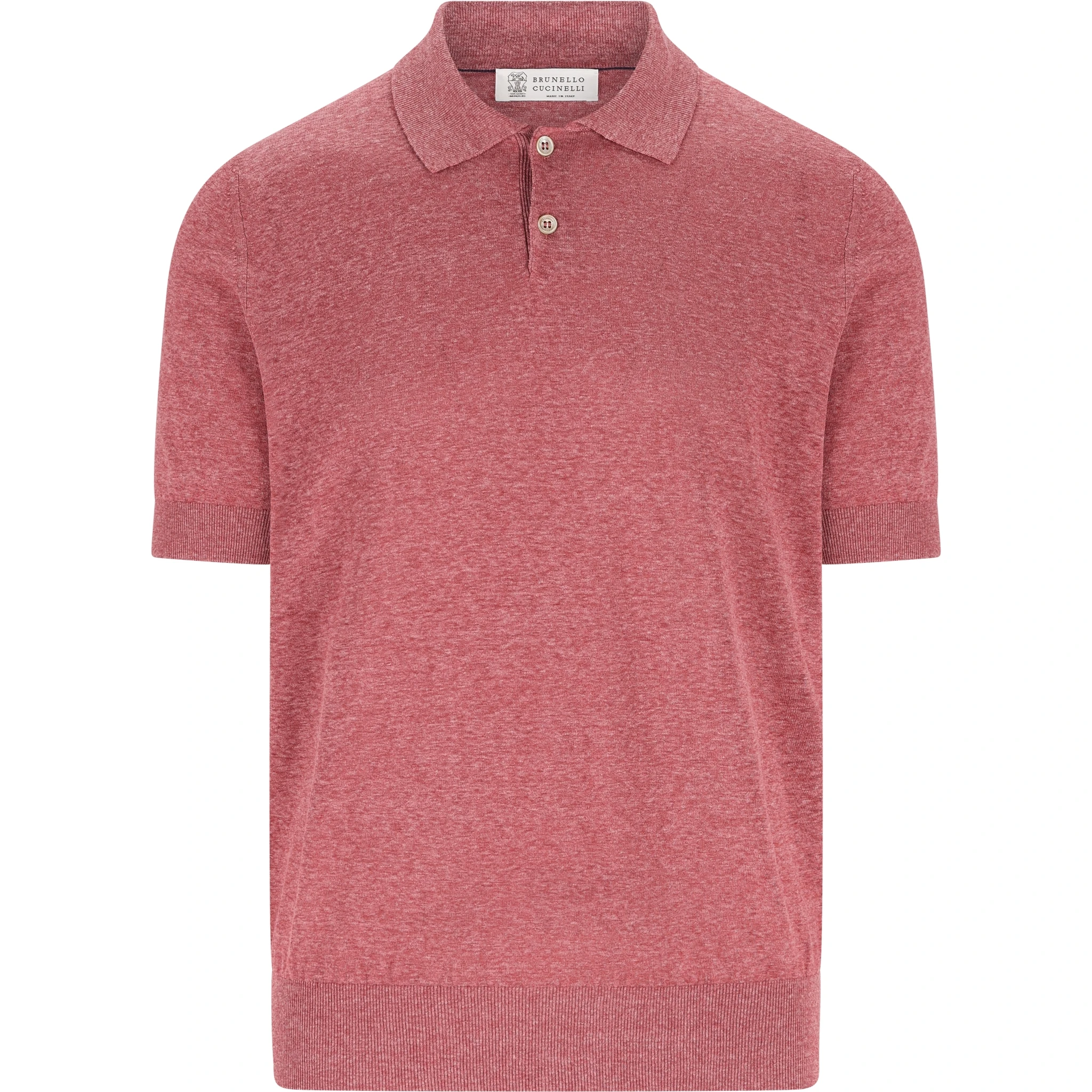 Brunello Cucinelli T-shirts and Polos Coral Red