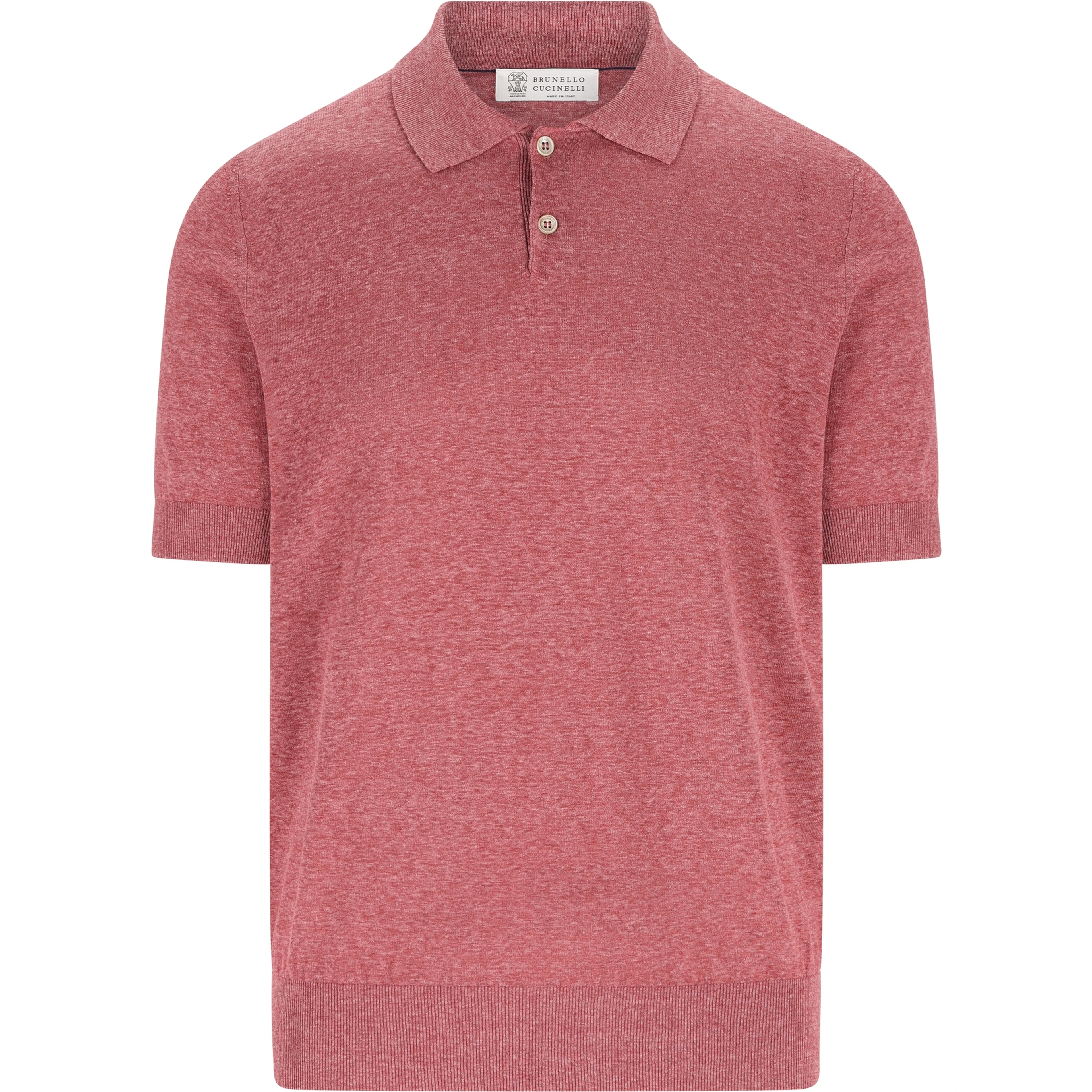 Brunello Cucinelli T-shirts and Polos Coral Red