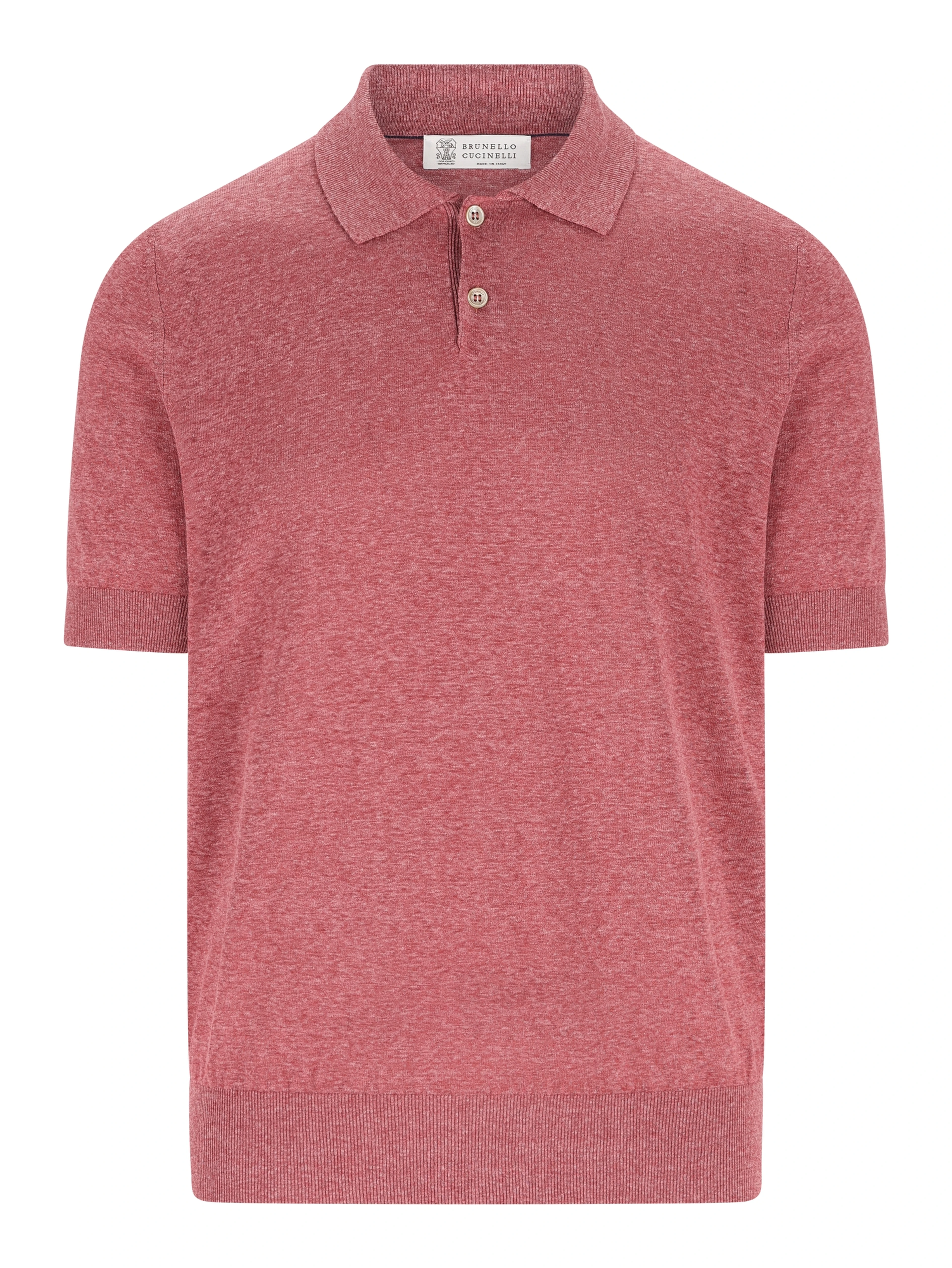 Brunello Cucinelli T-shirts and Polos Coral Red