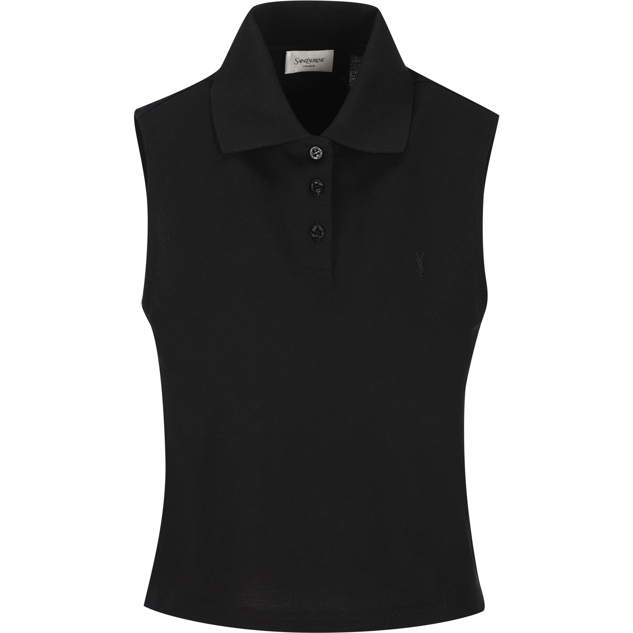 Saint Laurent  T-shirts and Polos Black