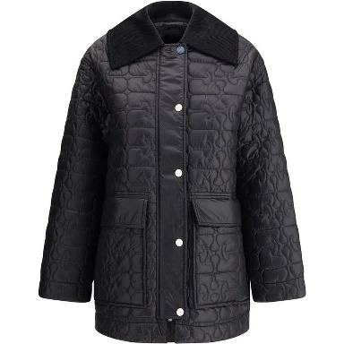 Gray Nylon Coat