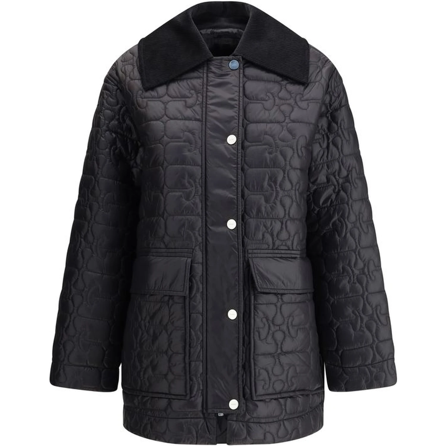Gray Nylon Coat