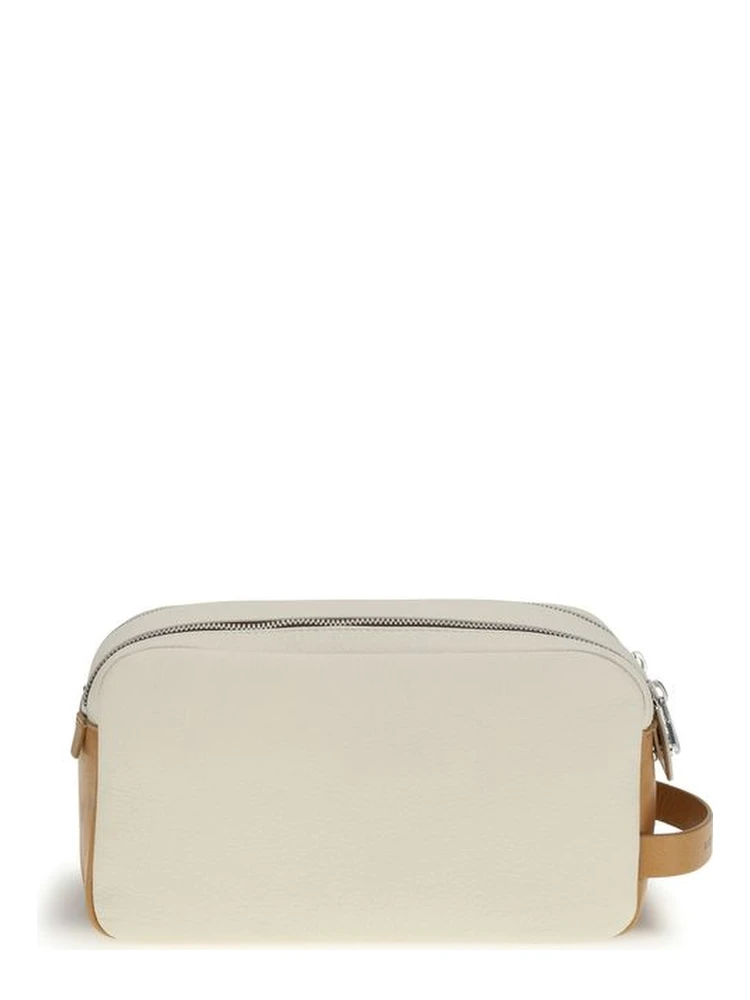 Beige Calf Leather Bos Taurus Other Accessories