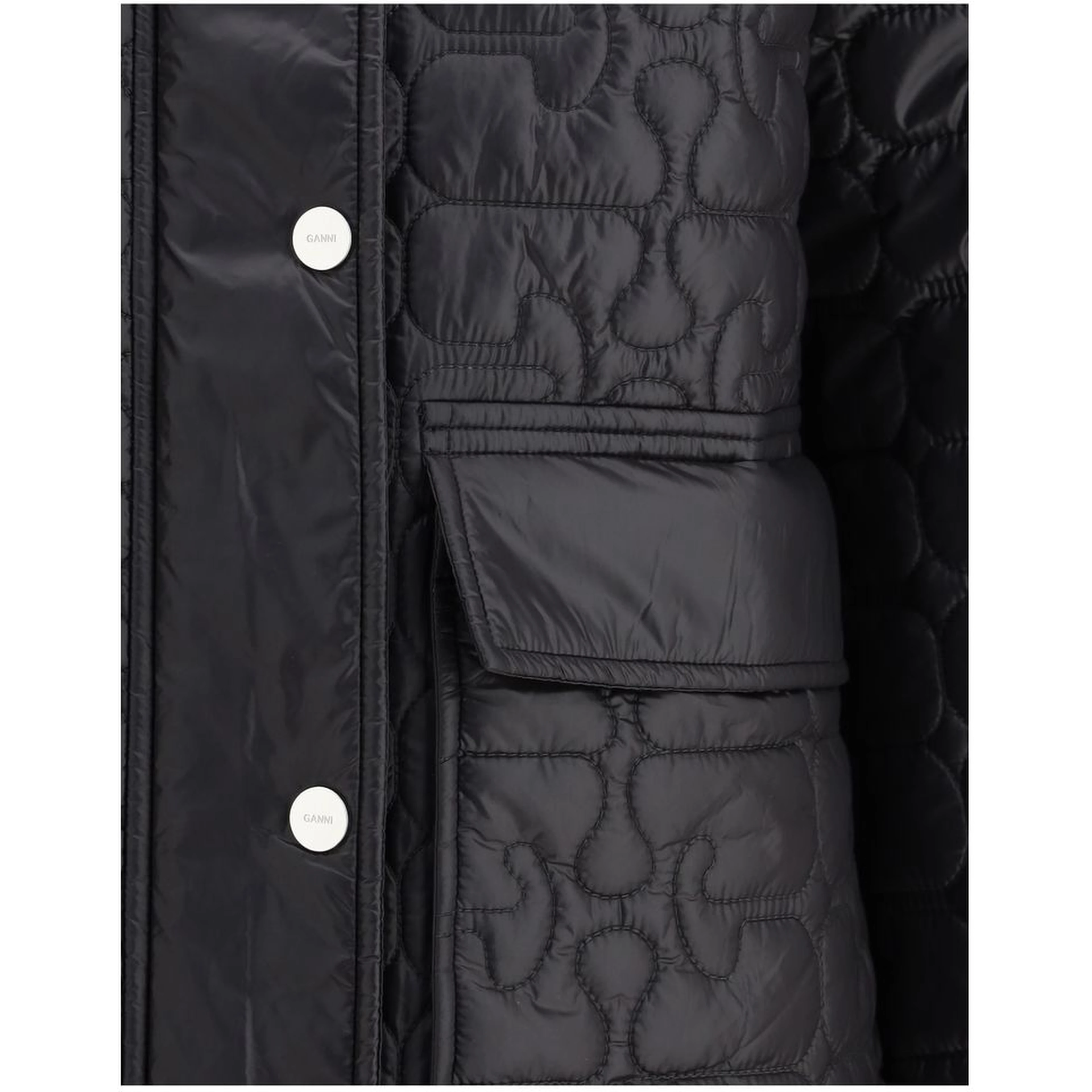 Gray Nylon Coat