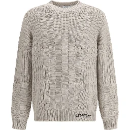 Beige Cotton Sweatshirt
