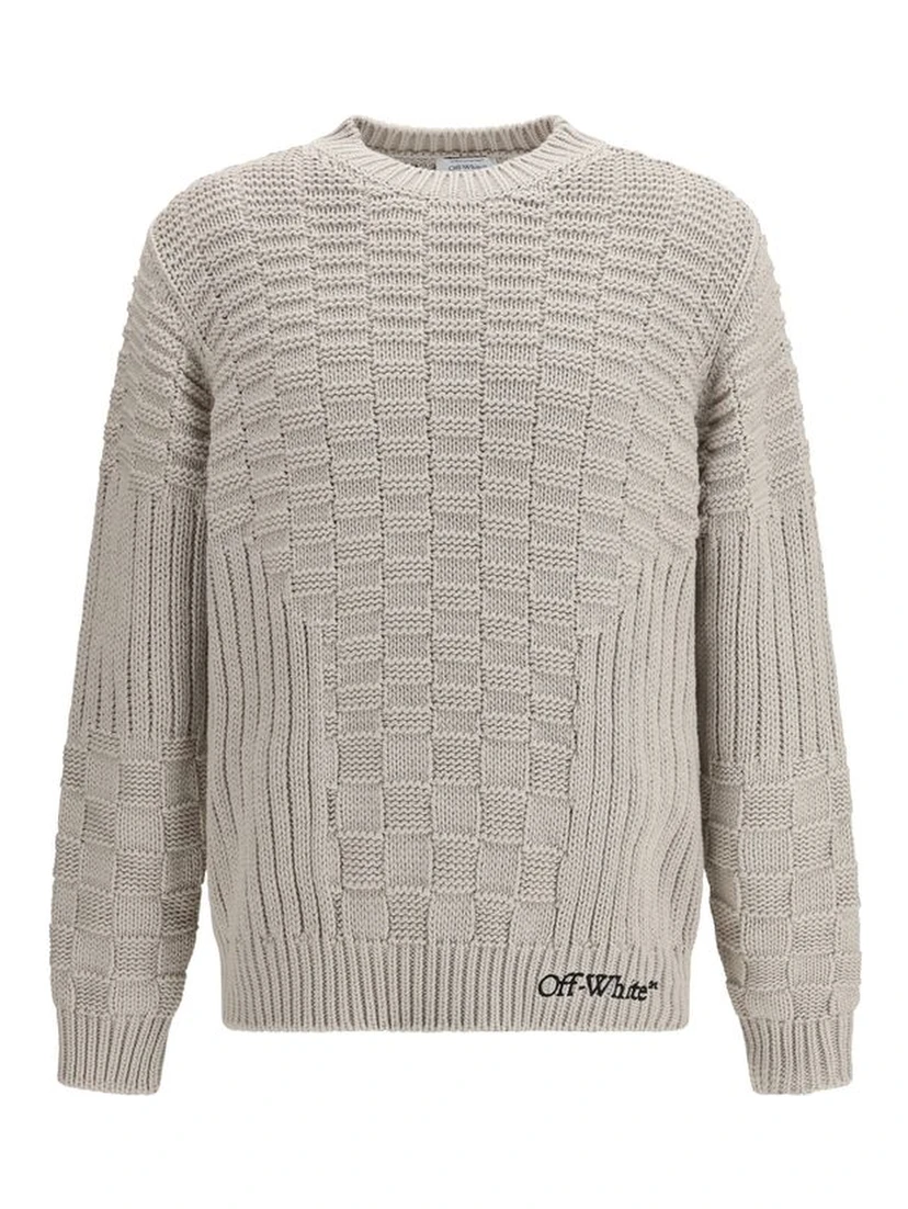 Beige Cotton Sweatshirt