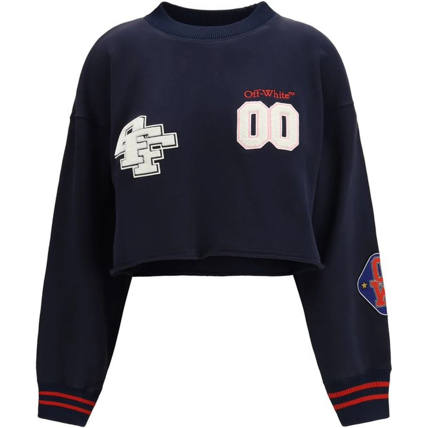 Blue Cotton Sweatshirt