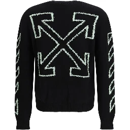 Black Cotton Sweatshirt
