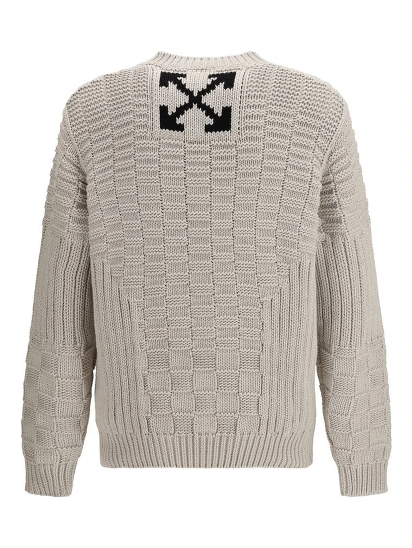 Beige Cotton Sweatshirt