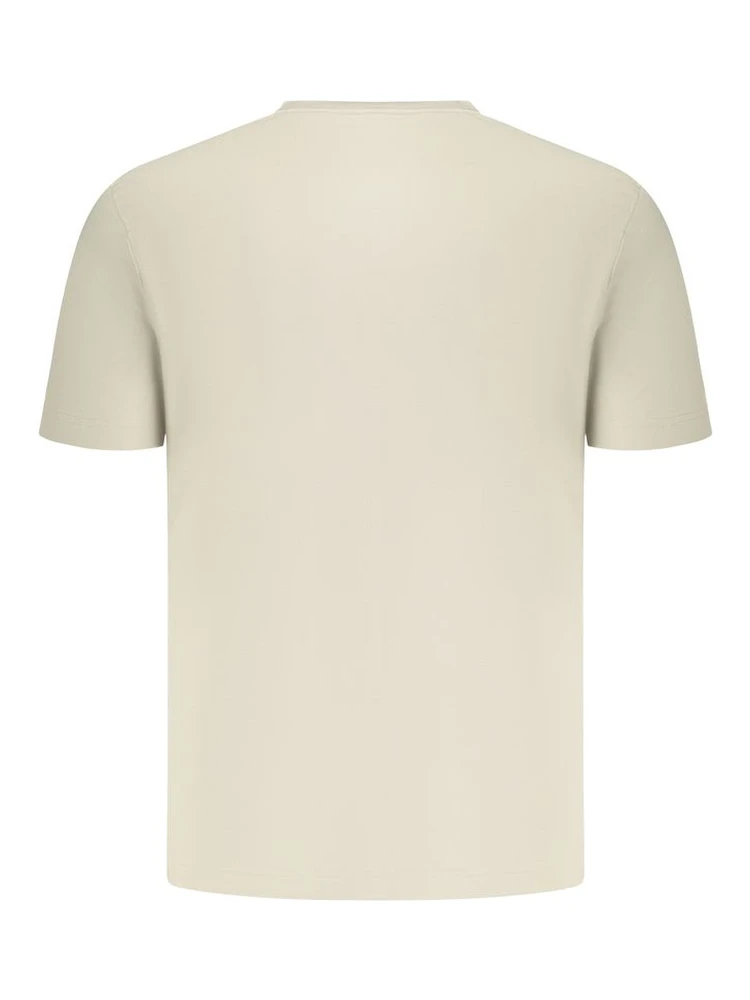 Beige Cotton Men's T-Shirt alternative