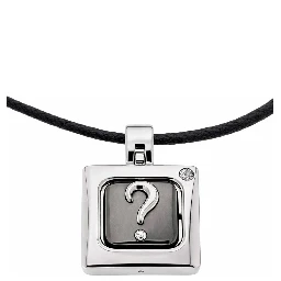 Gray Stainless Steel Necklace
