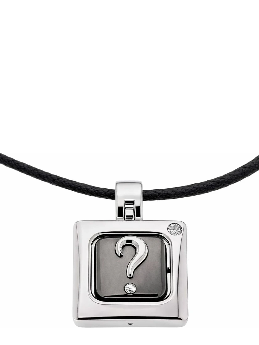 Gray Stainless Steel Necklace