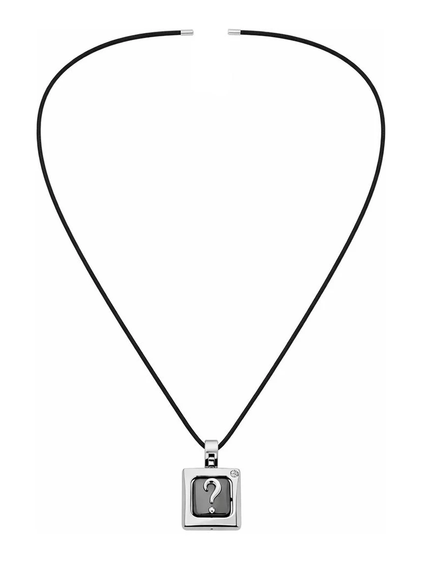 Gray Stainless Steel Necklace