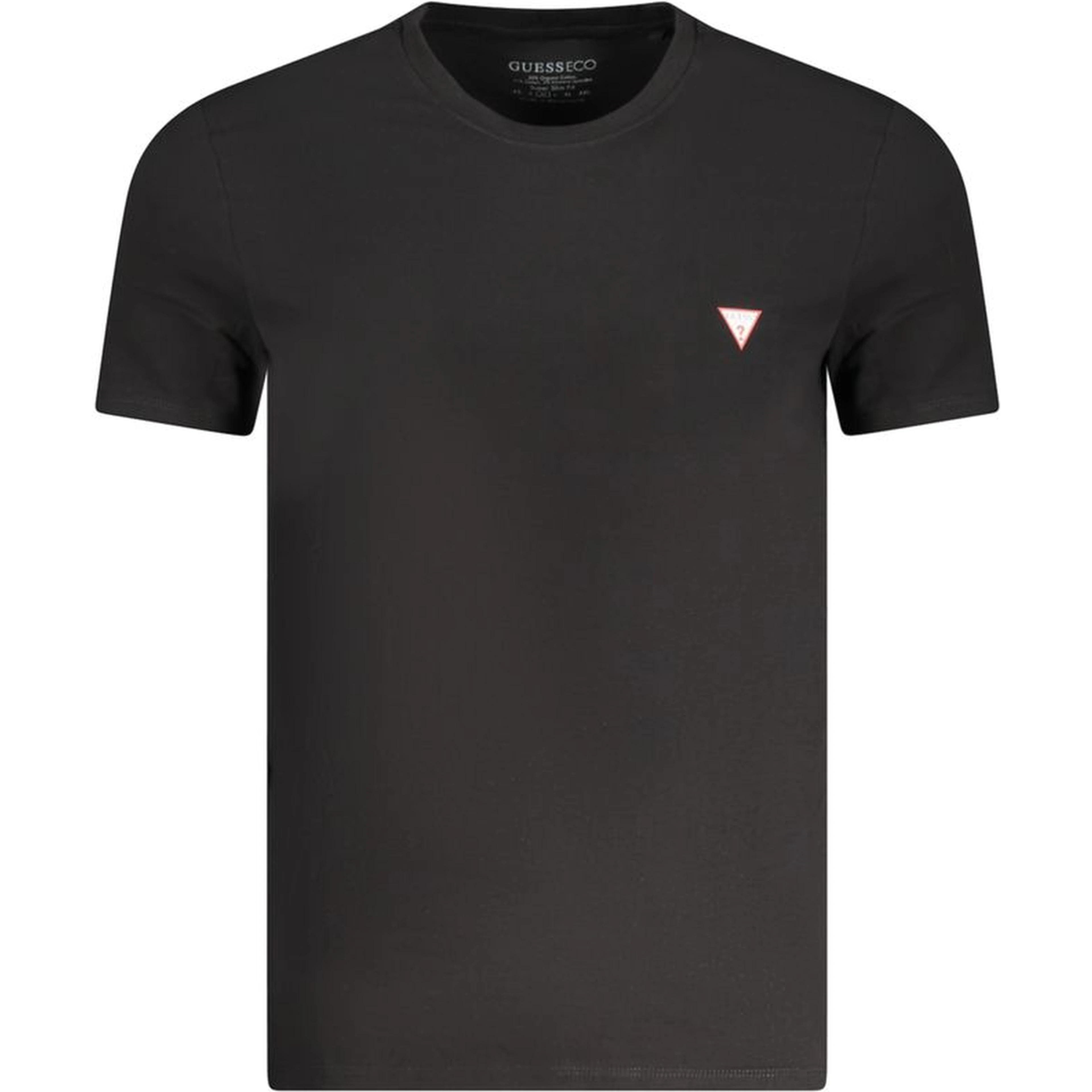 Black Cotton Men's T-Shirt