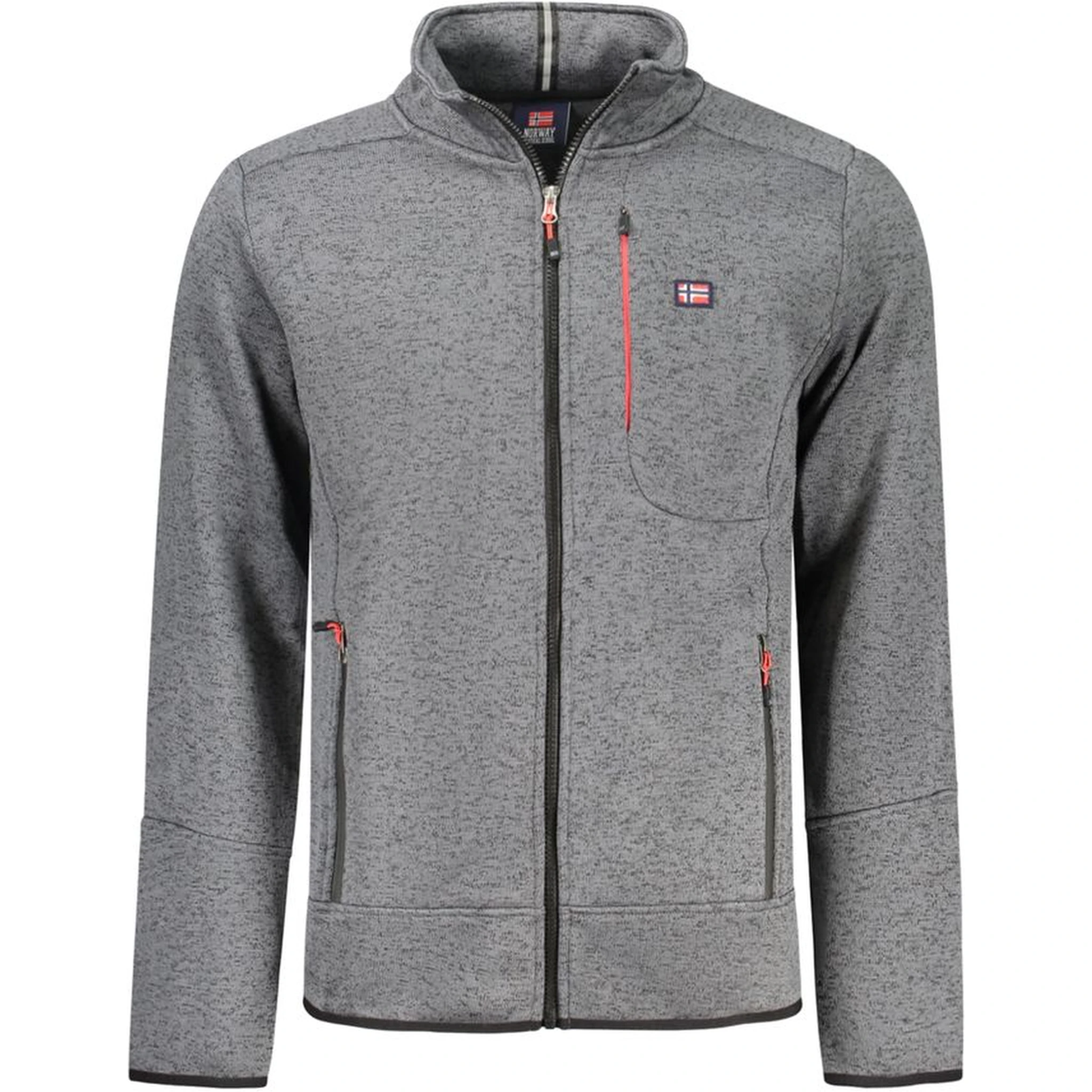 Grigio Polyester Men Sweatshirt