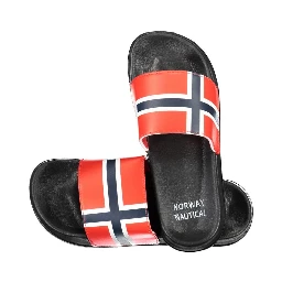 Black Plastic Men's Slipper