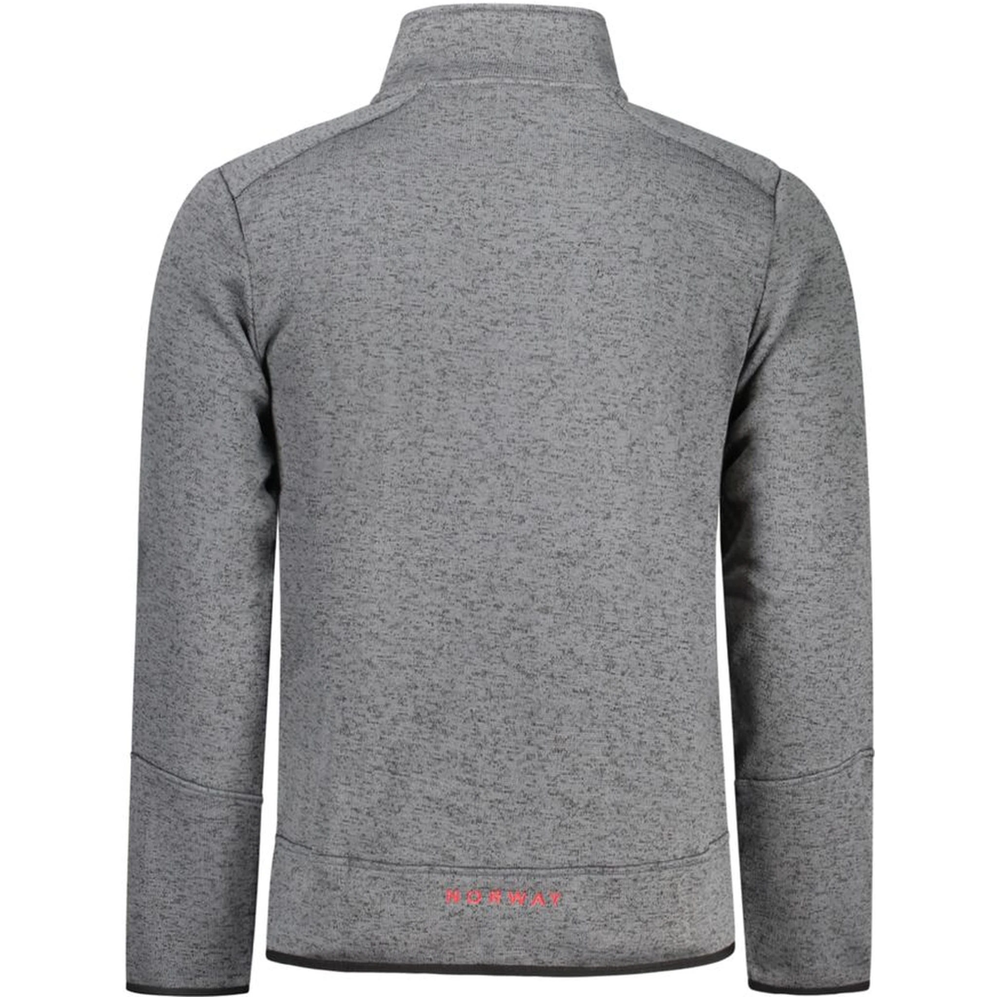 Grigio Polyester Men Sweatshirt