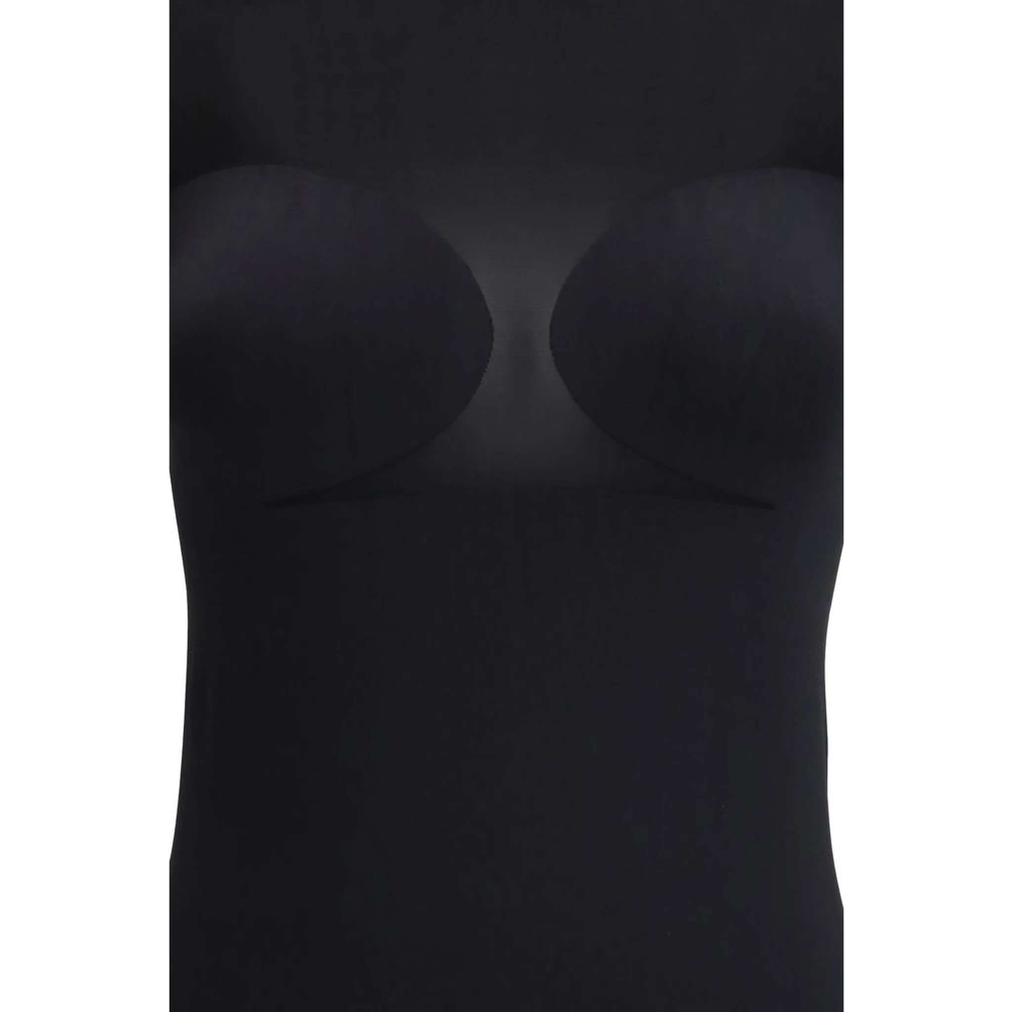 Black Polyamide Cocktail Dress