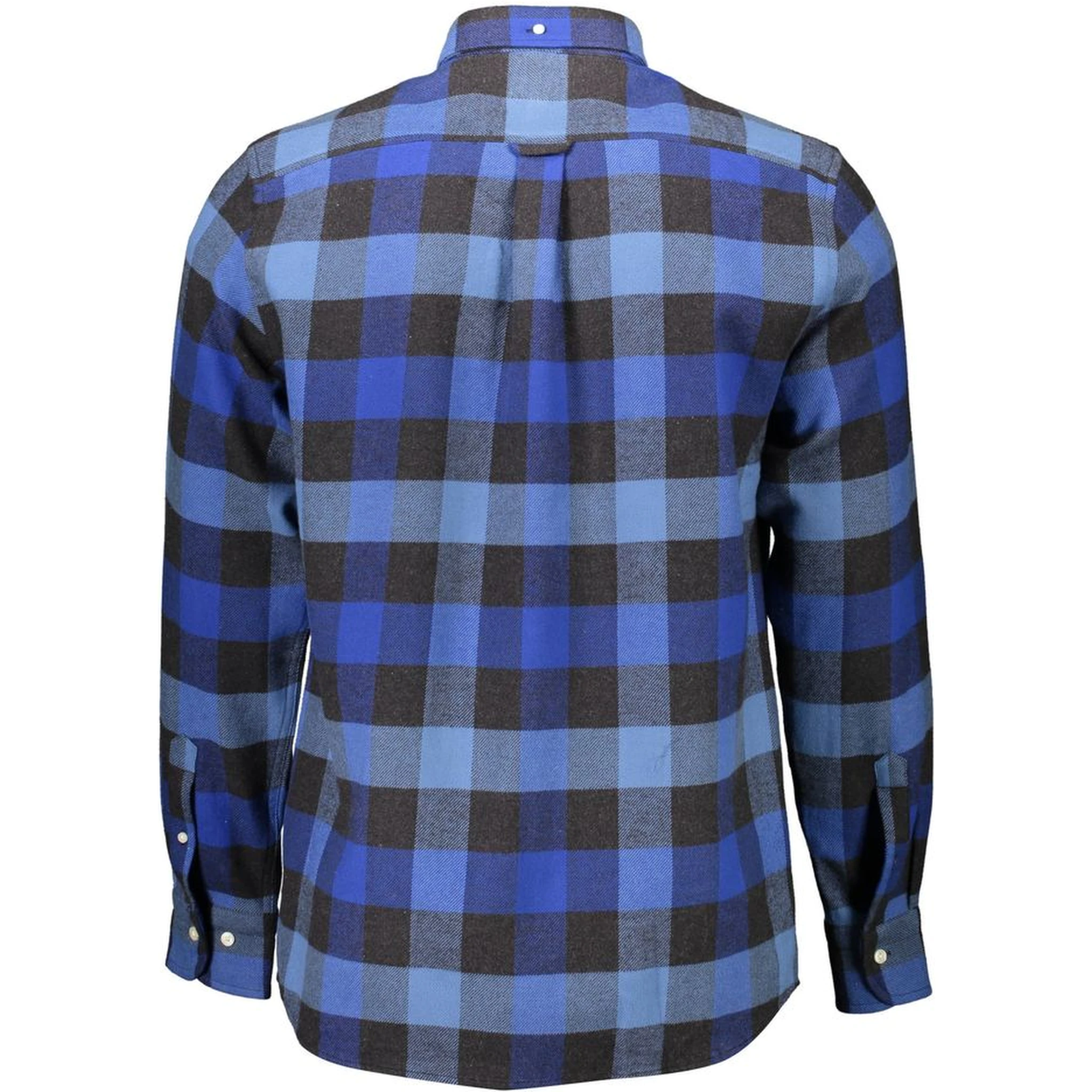 Blue Cotton Men's Shirt