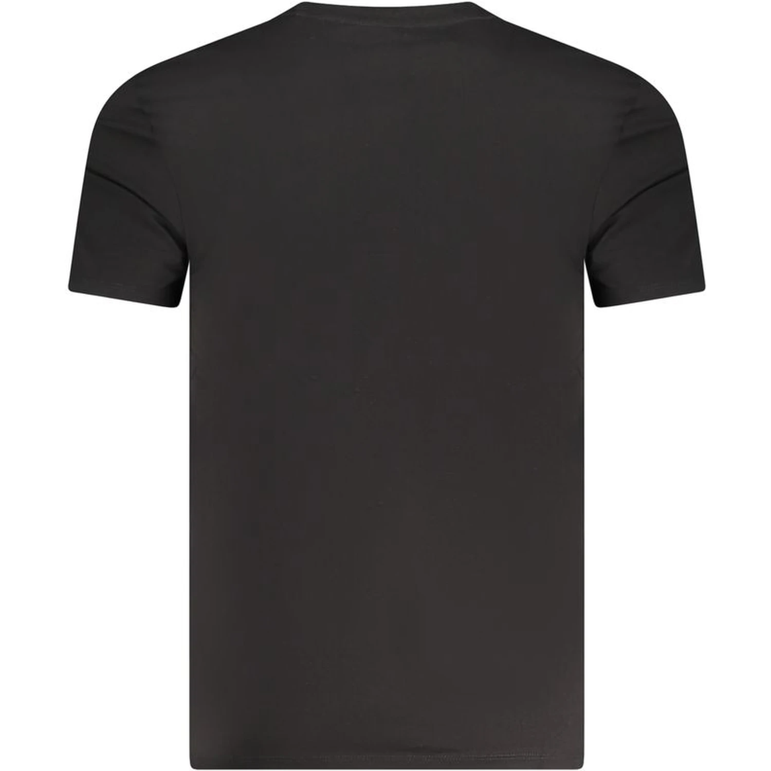 Black Cotton Men's T-Shirt