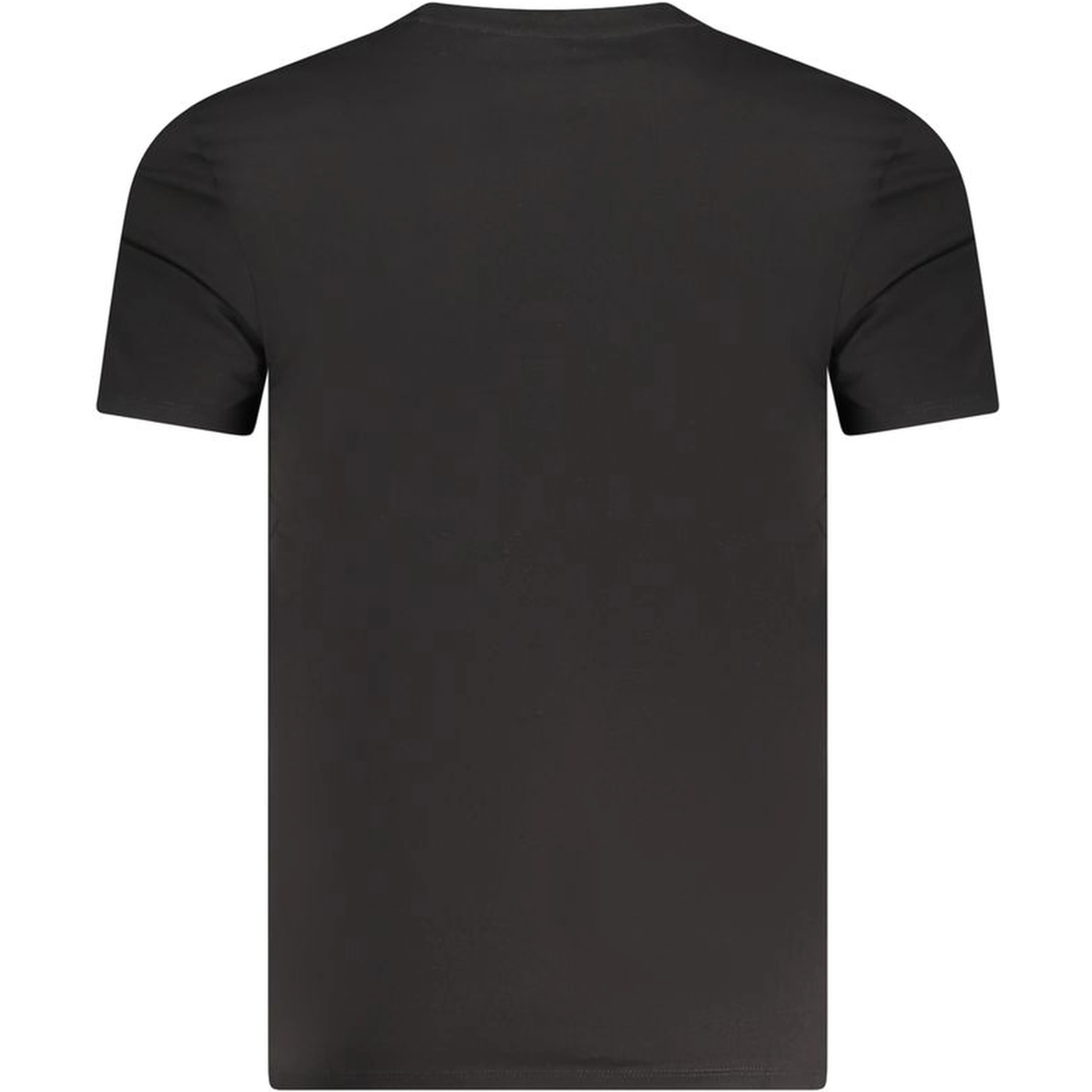 Black Cotton Men's T-Shirt