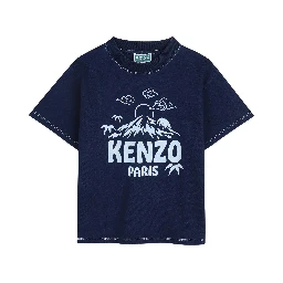 Kenzo Kids T-shirts and Polos Blue