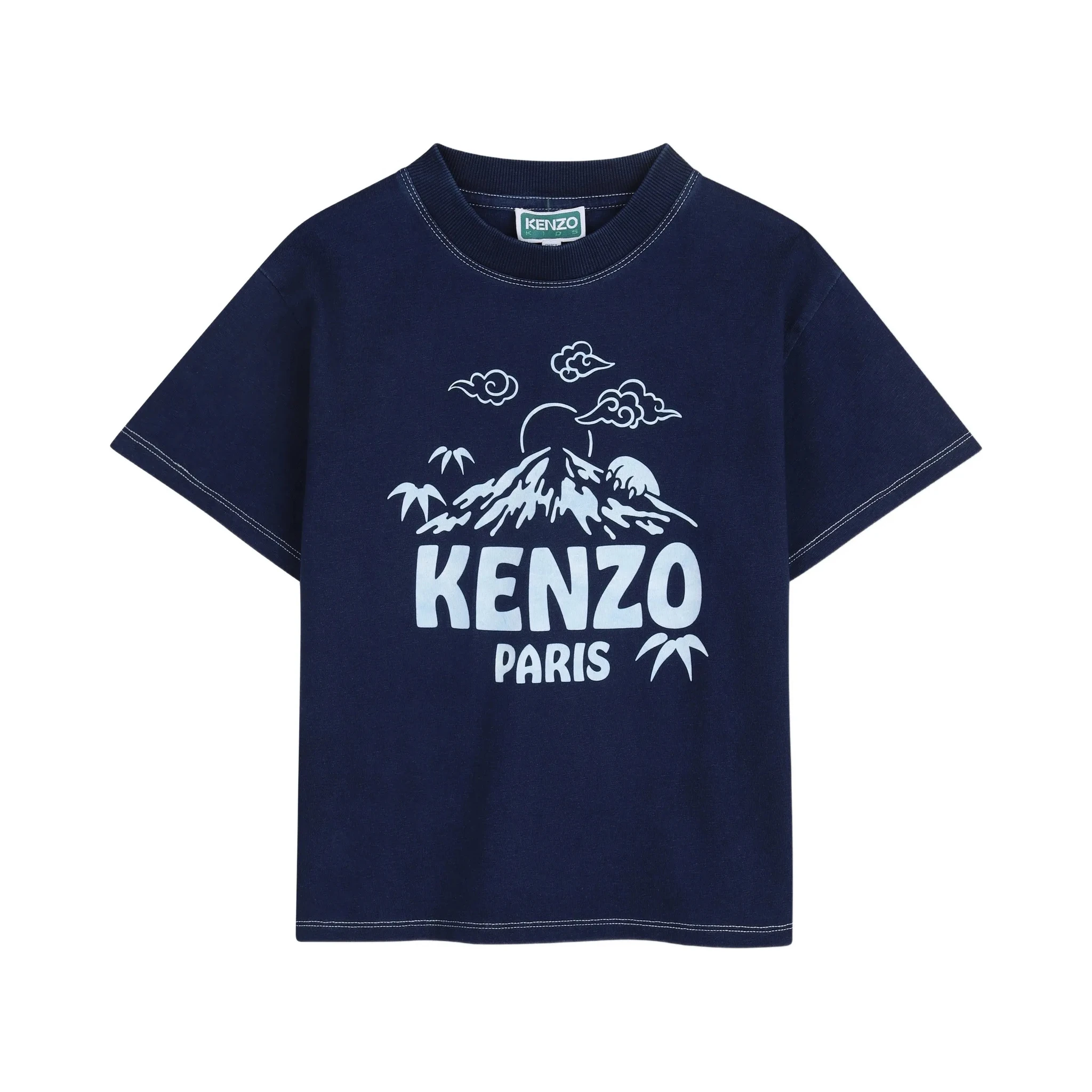 Kenzo Kids T-shirts and Polos Blue
