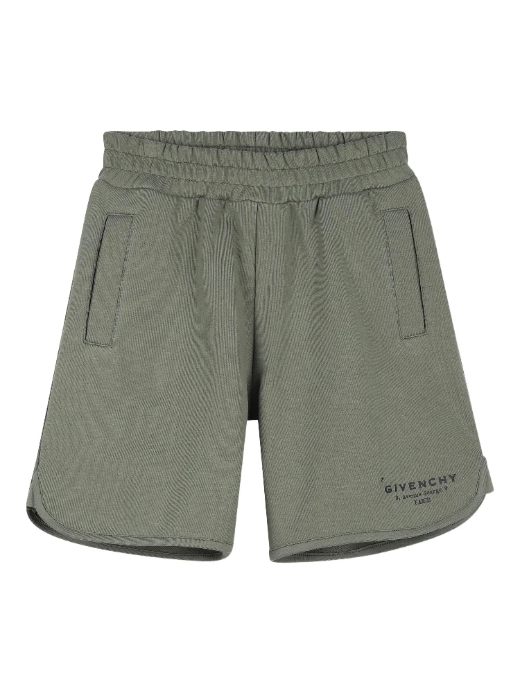 GIVENCHY KIDS Shorts Green