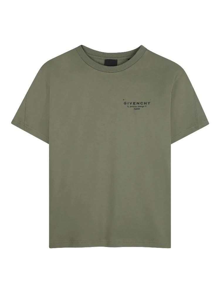 GIVENCHY KIDS T-shirts and Polos Green