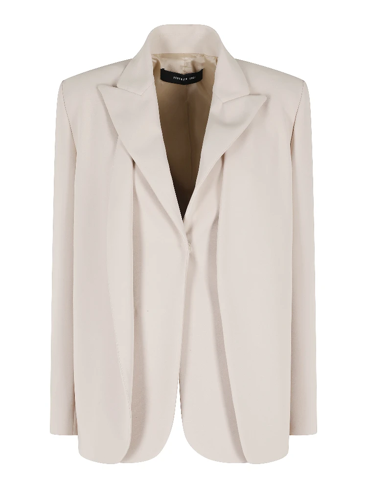 GIACCA CON GILET IN CADY - 2 PEZZI