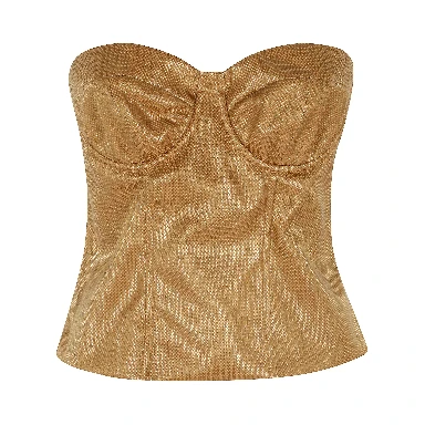TOP BUSTIER RAFIA