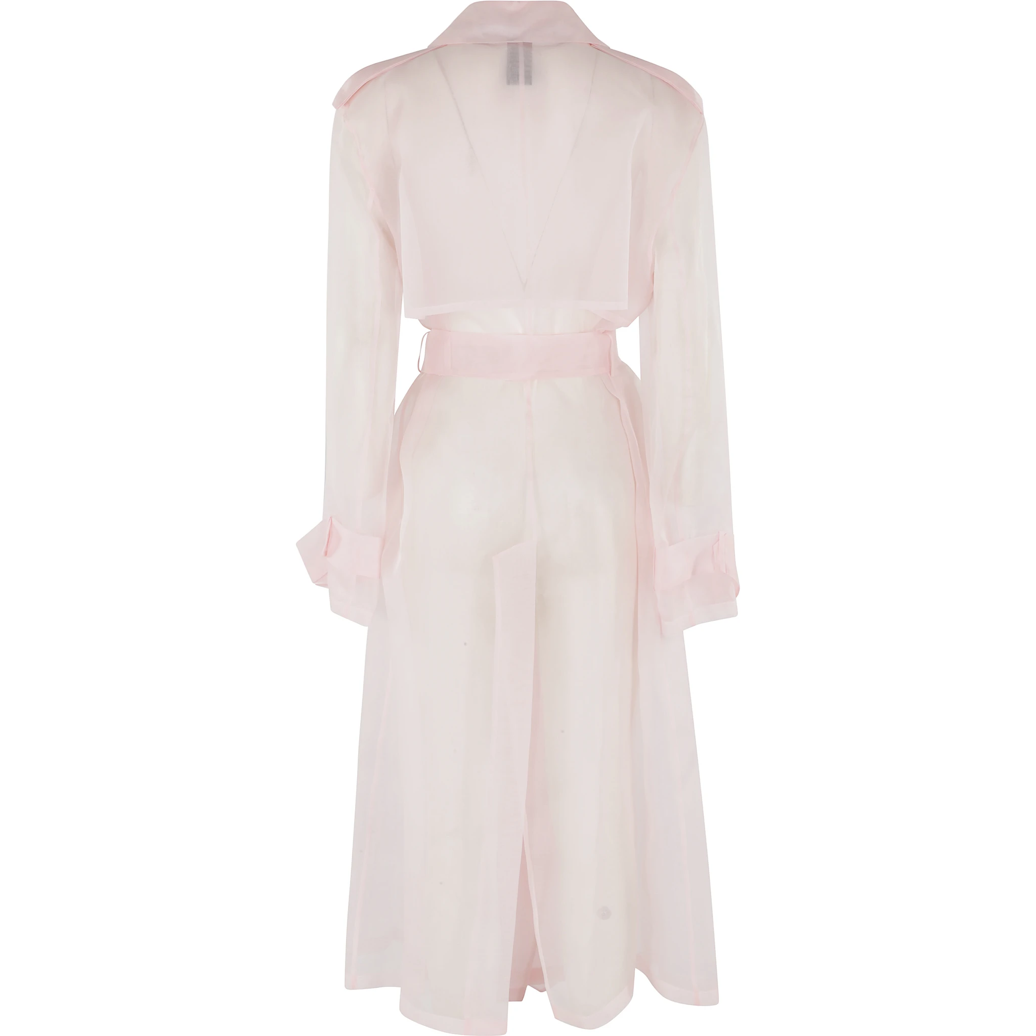 معطف ترنش من حرير الأورجانزا