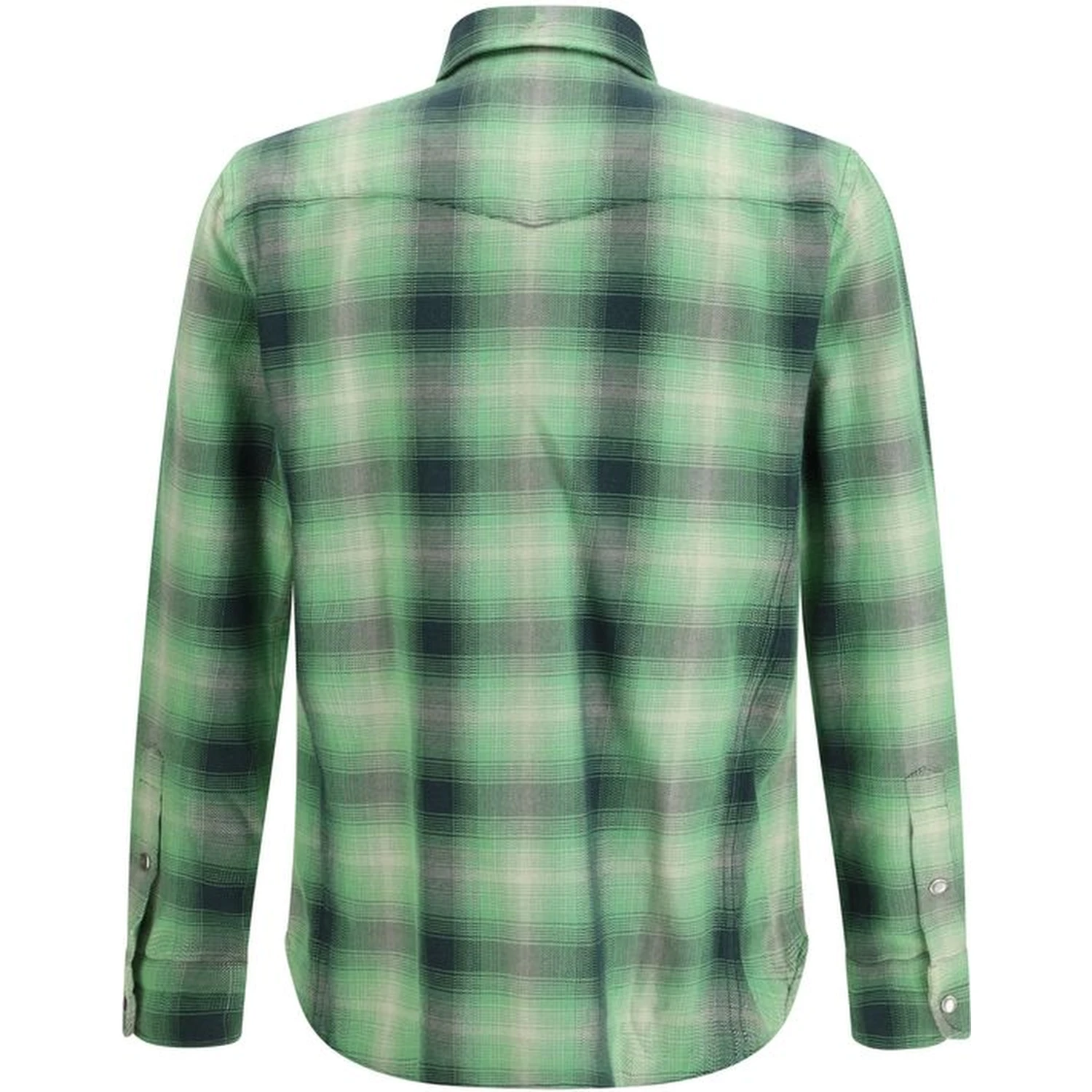 Bicolor Cotton Pattern Shirt