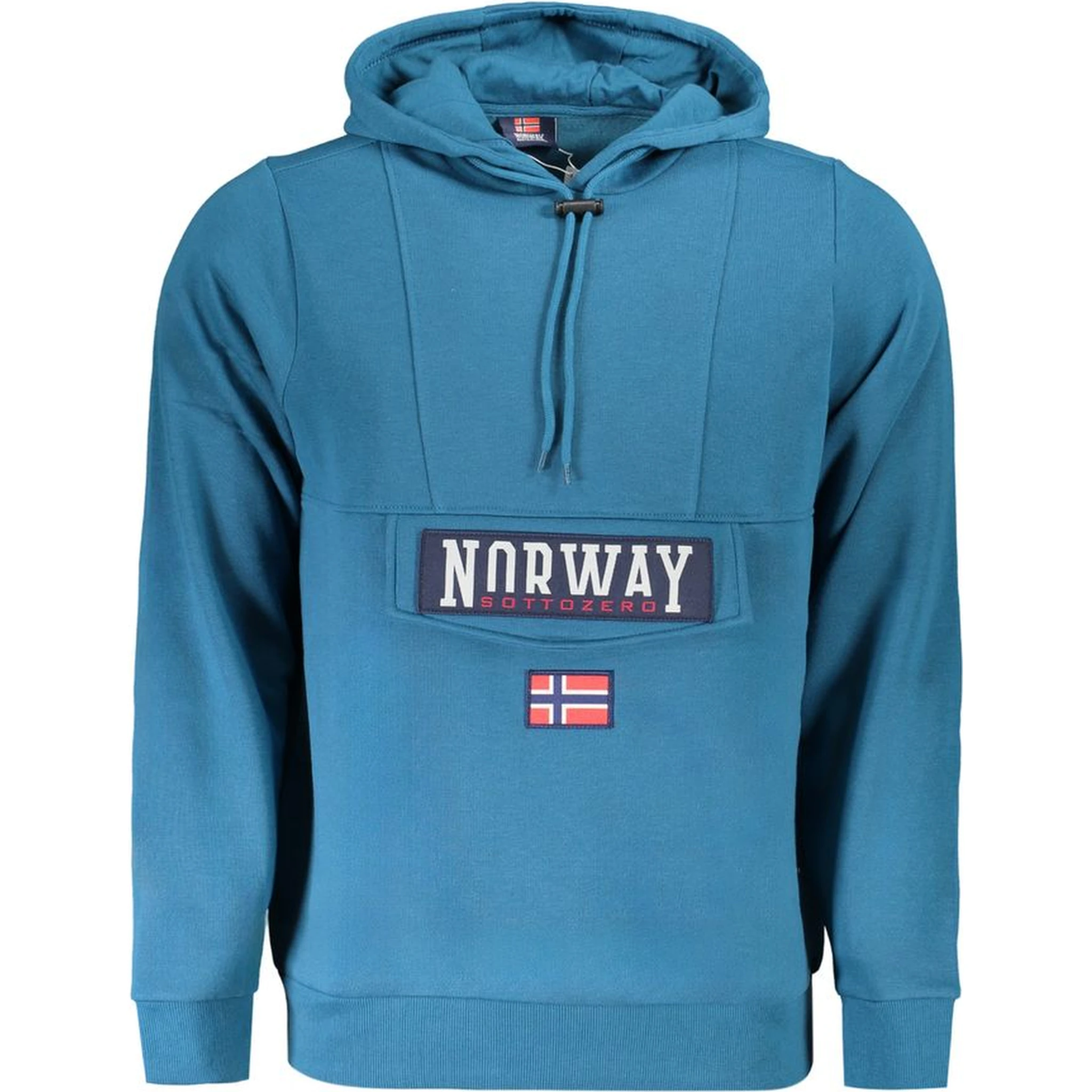 Blu Cotton Men Sweatshirt