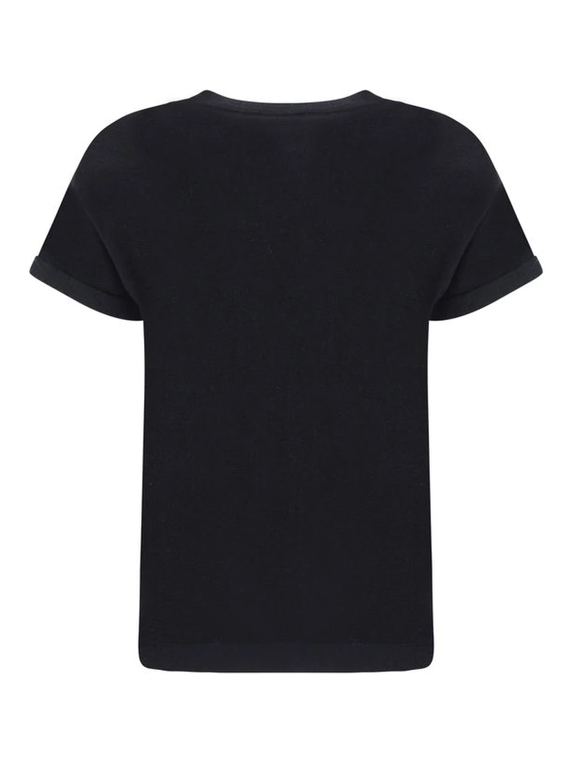 Black Nylon T-Shirt