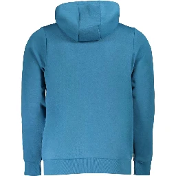 Blu Cotton Men Sweatshirt