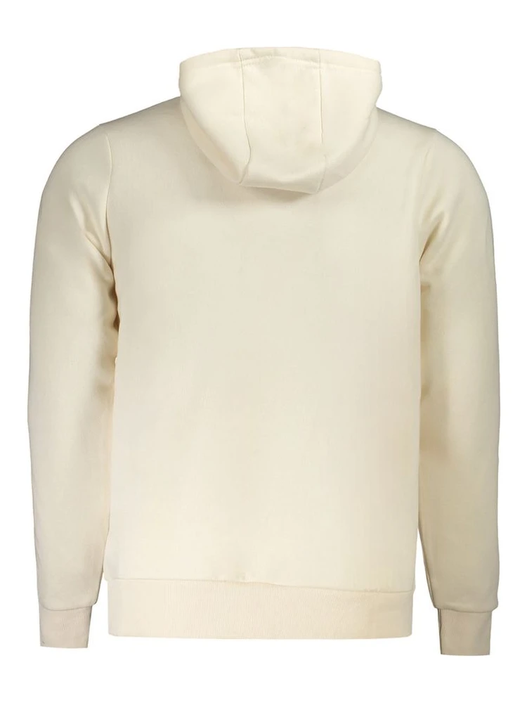 Beige Cotton Men's Sweatshirt Hoodie alternative