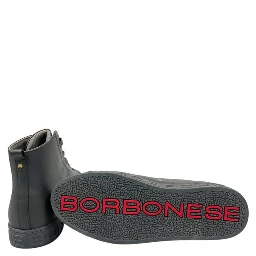 Grey Genuine Leather Men Sneaker