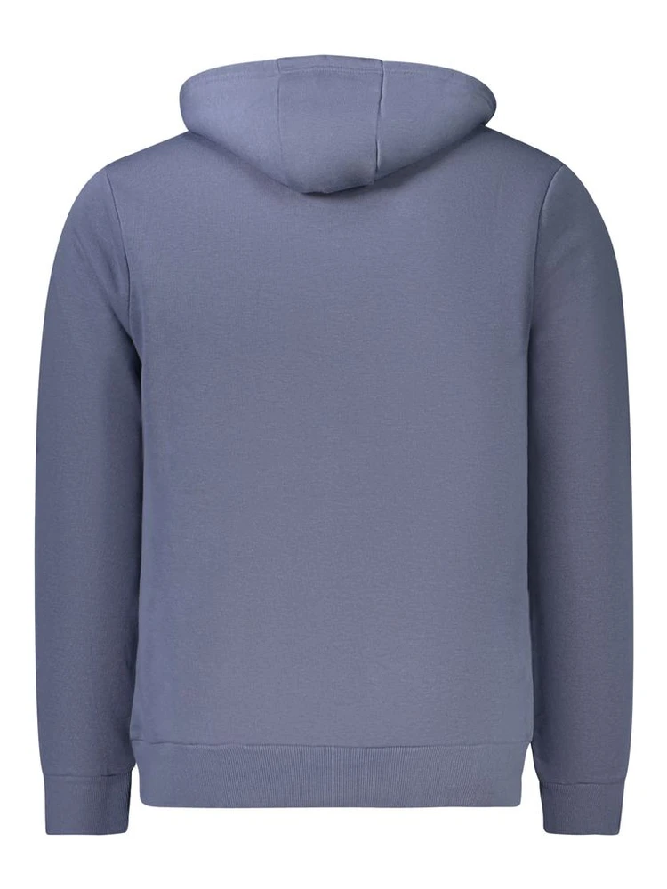 Blue Cotton Men's Hooded Sweater alternative