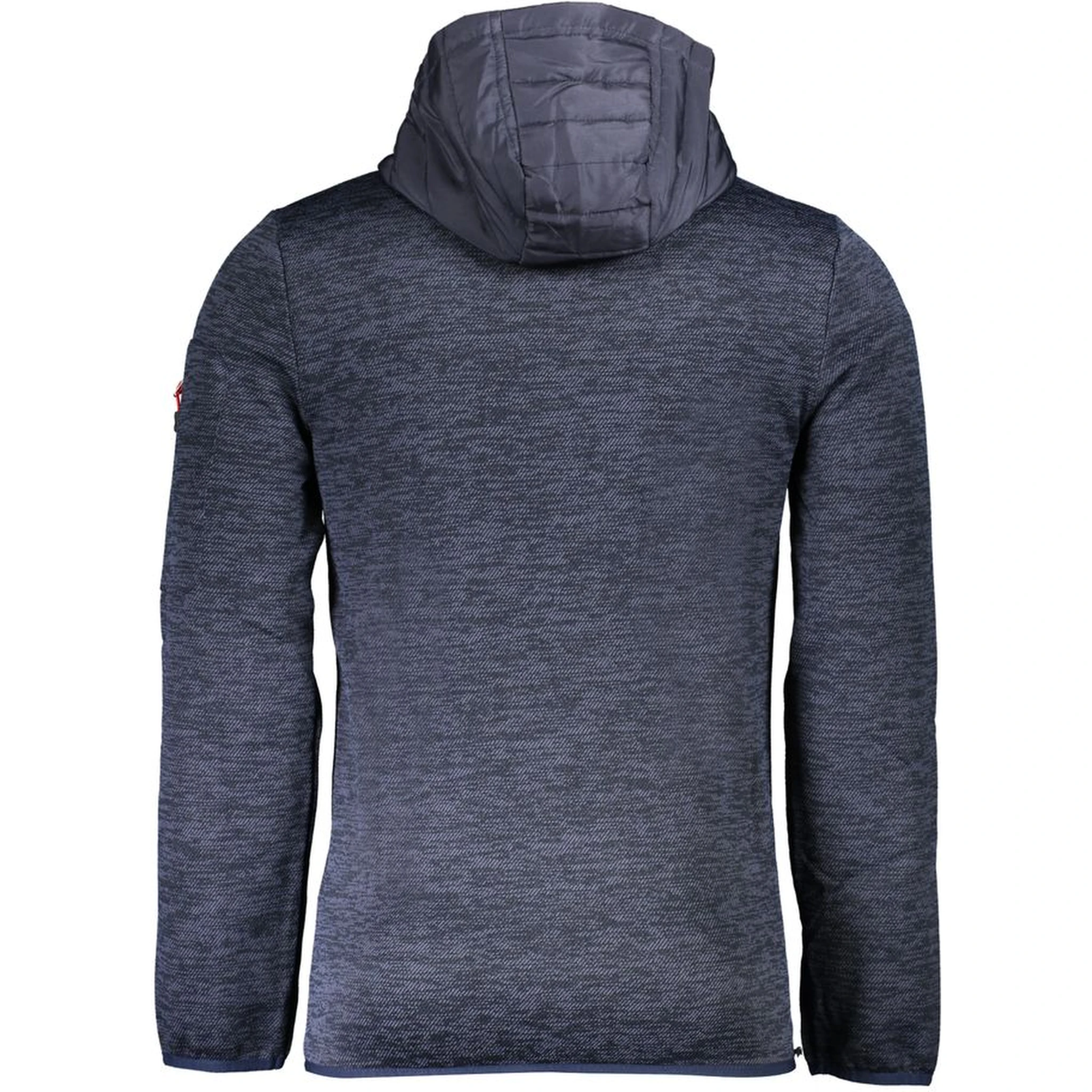 Blue Polyester Shell Jacket