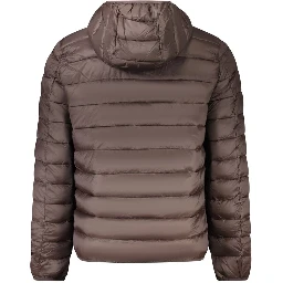 Marrone Poliammide Men's Jacket