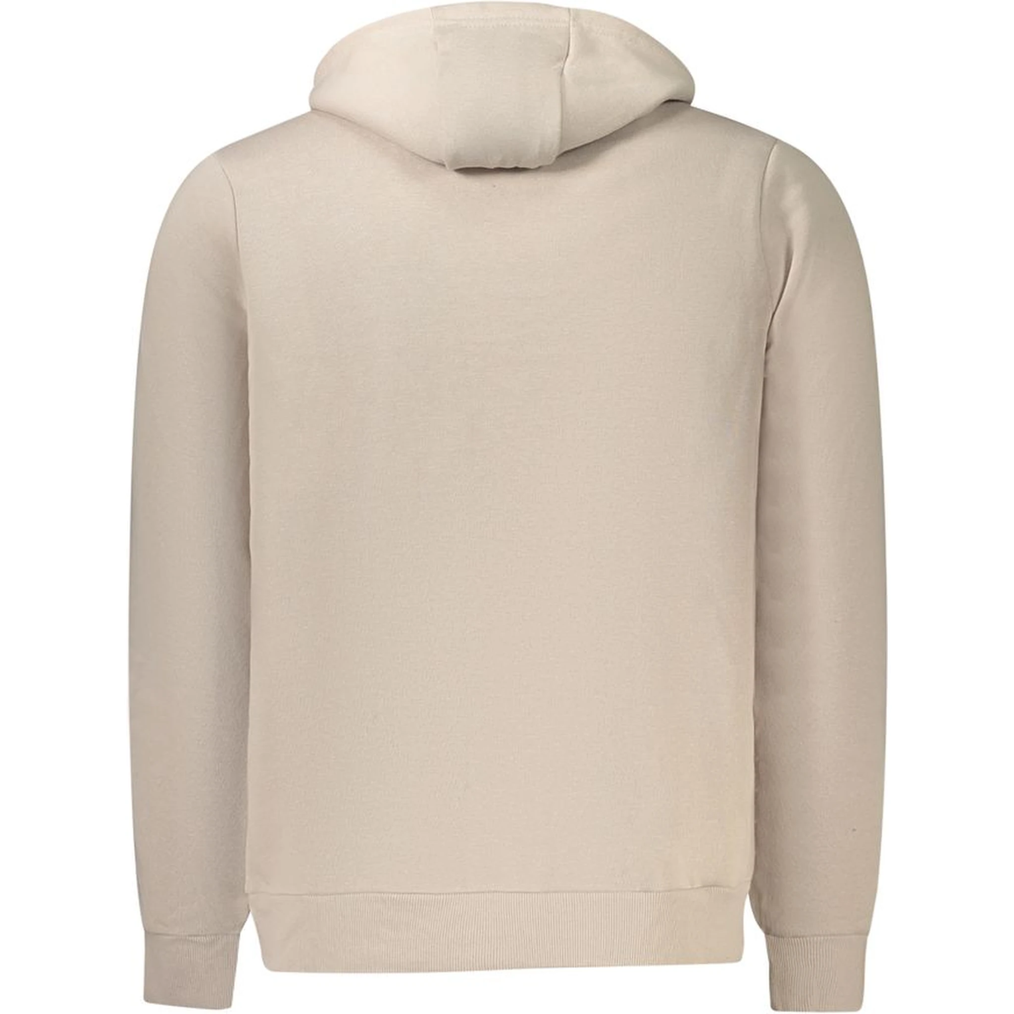Beige Cotton Men Sweater