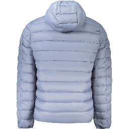 Gray Polyamide Men Jacket