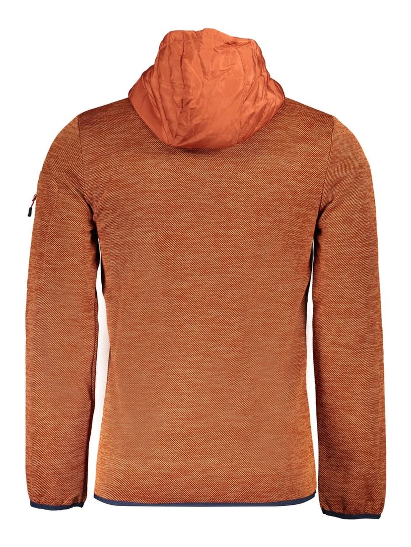 Marrone Polyester Men's Jacket