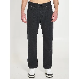 بنطلون جينز فضفاض مستقيم