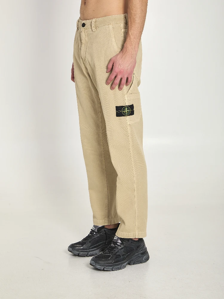 Beige regular pants alternative
