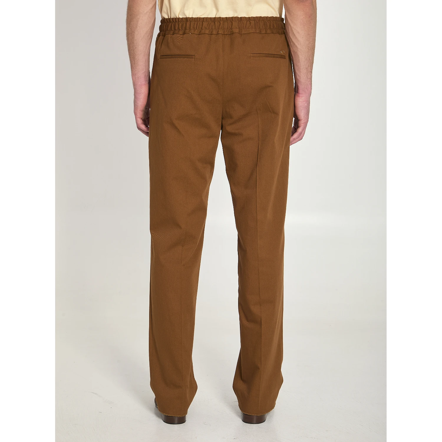 Cotton gabardine pants