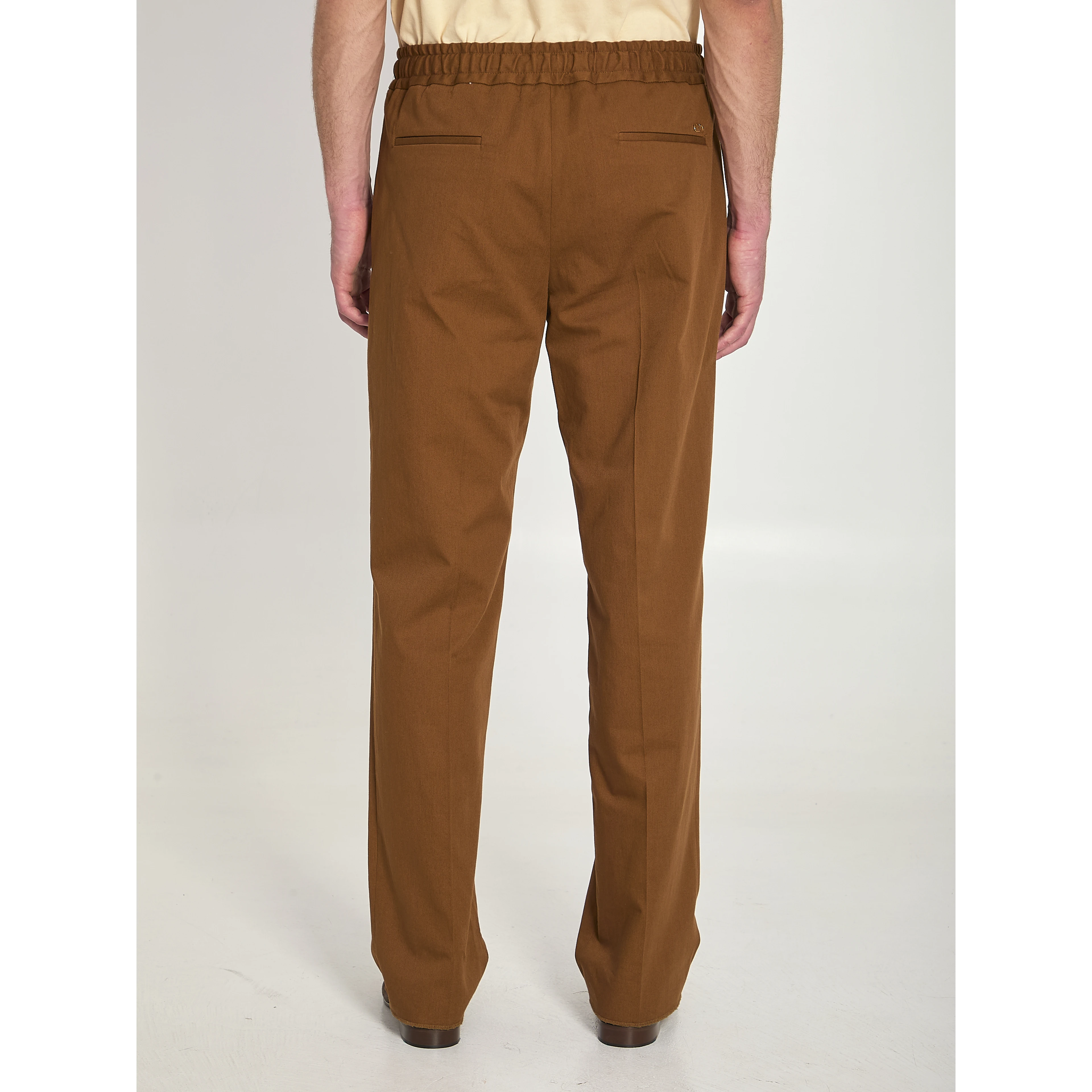 Cotton gabardine pants